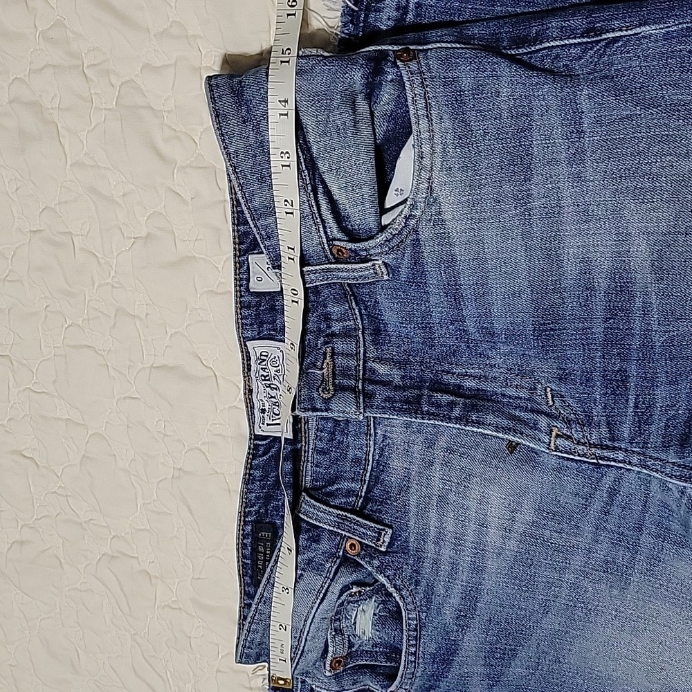 Lucky Brand Jeans Womans Size 0/25 Blue Sienna Slim Boyfriend Denim flex - Picture 14 of 17